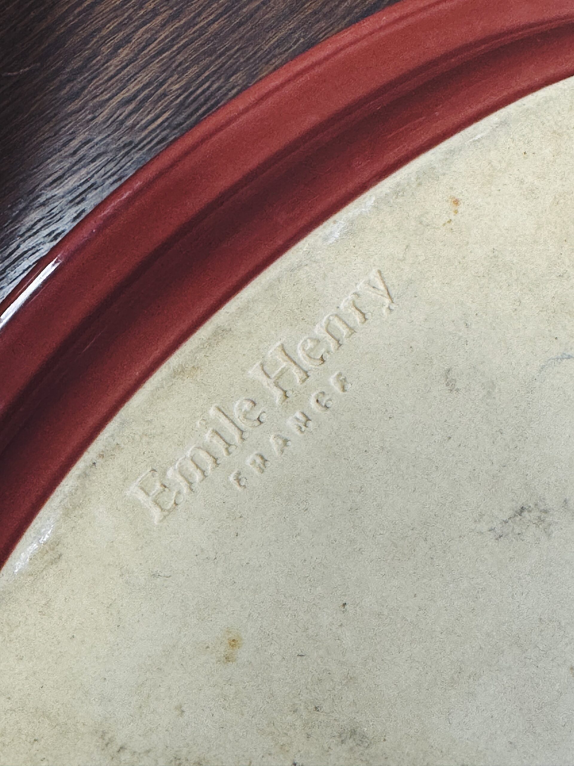 Vintažinis Emile Henry kepimo indas - Image 3