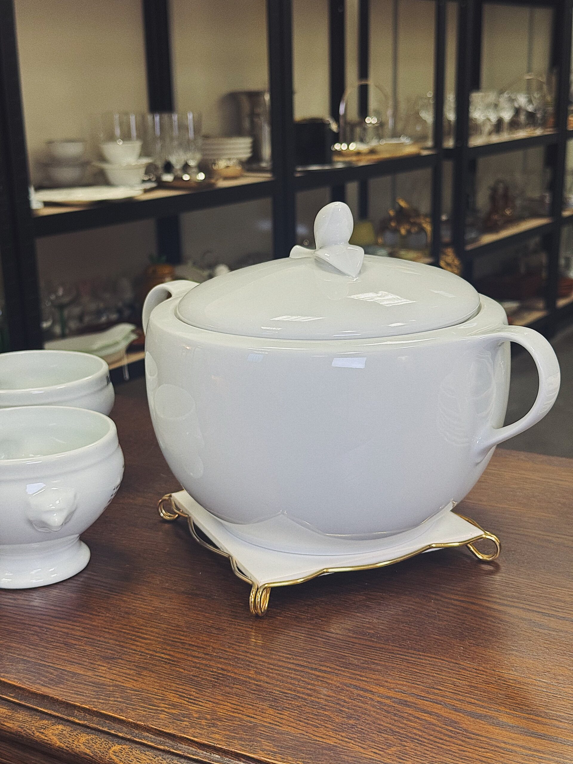 Saint-Nicolas-de-Port vintažinis keramikinis padėkliukas - Image 4