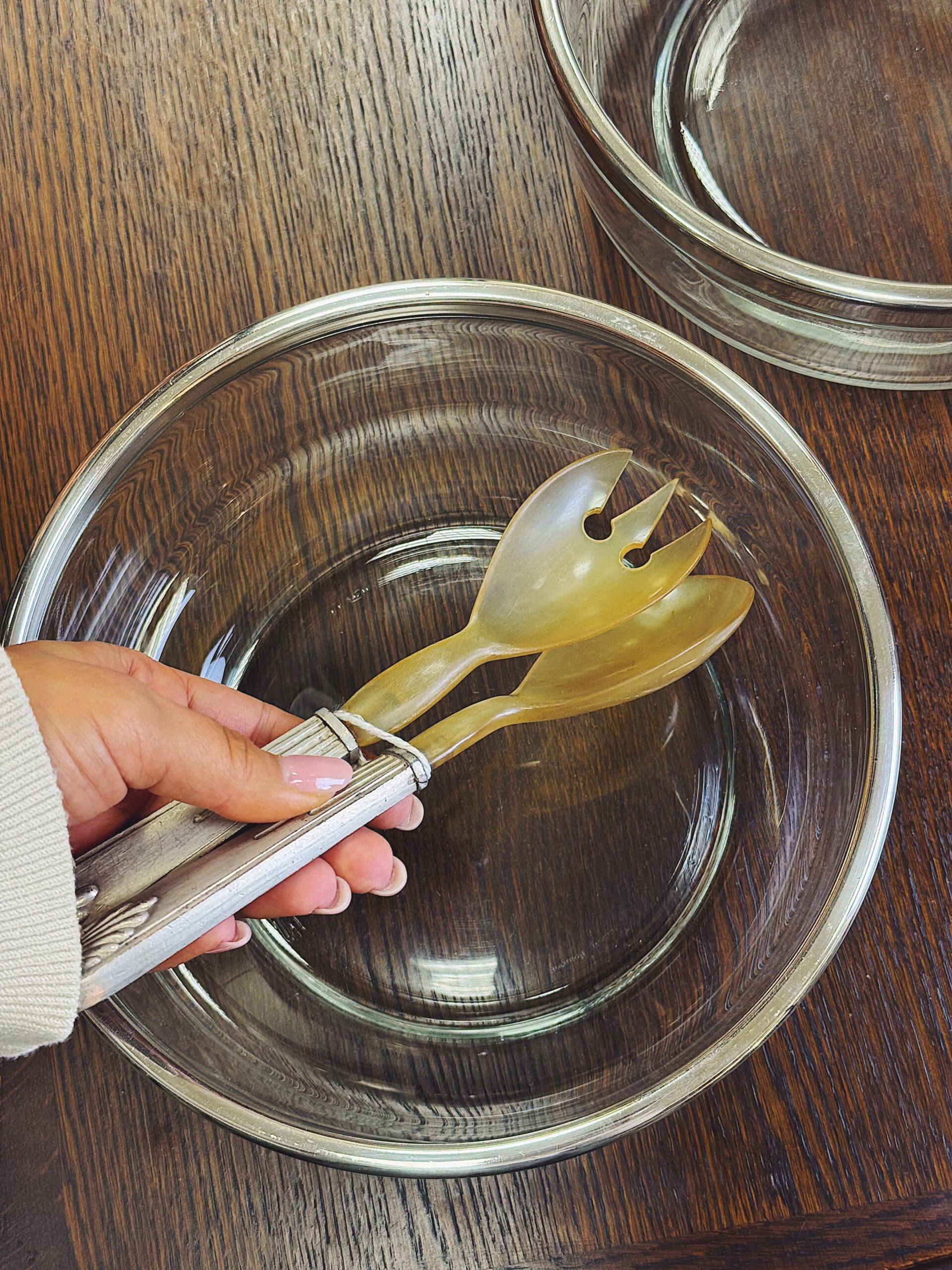 Vintažinė serviravimo įrankių pora - Image 4