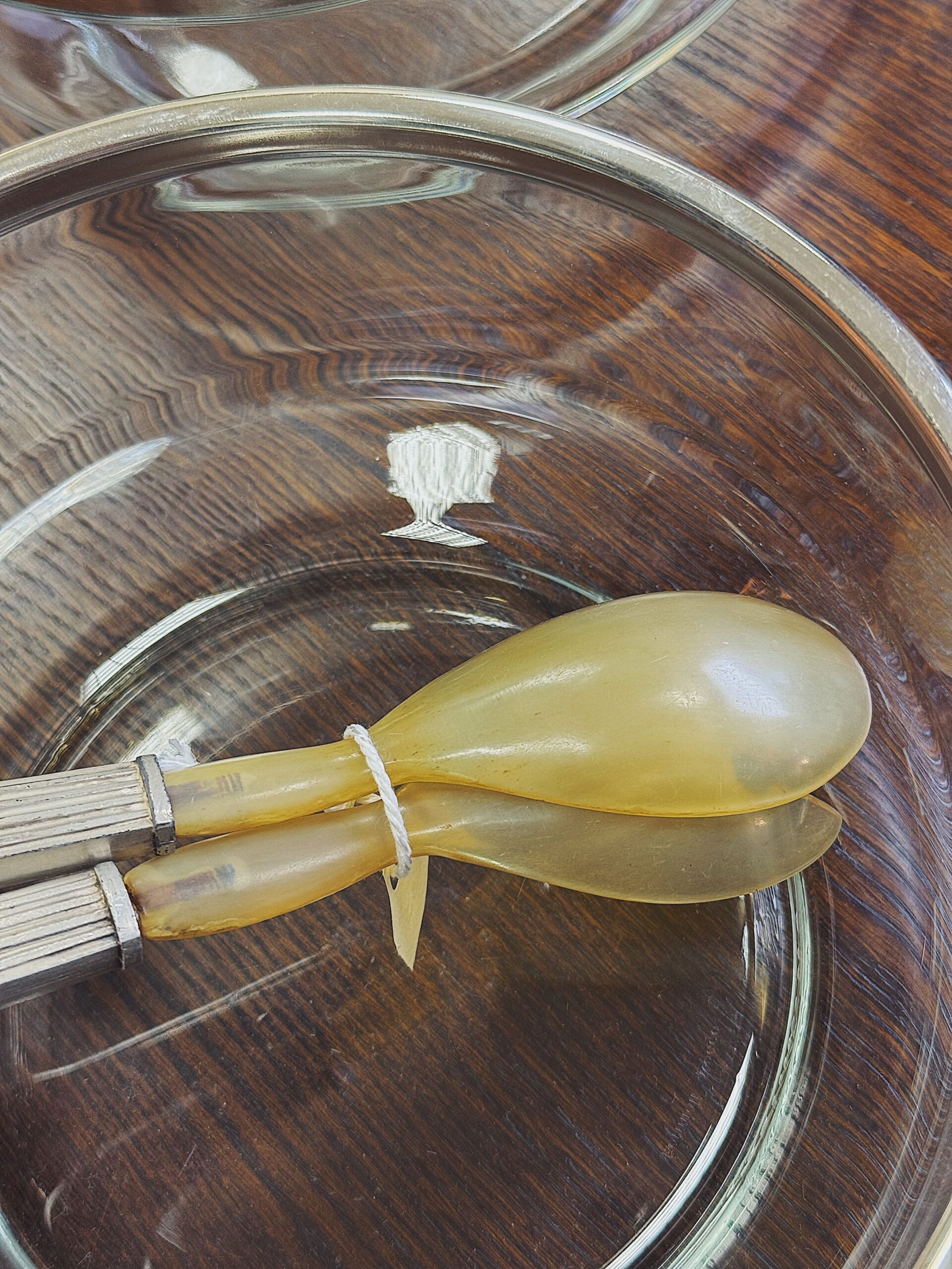 Vintažinė serviravimo įrankių pora - Image 7