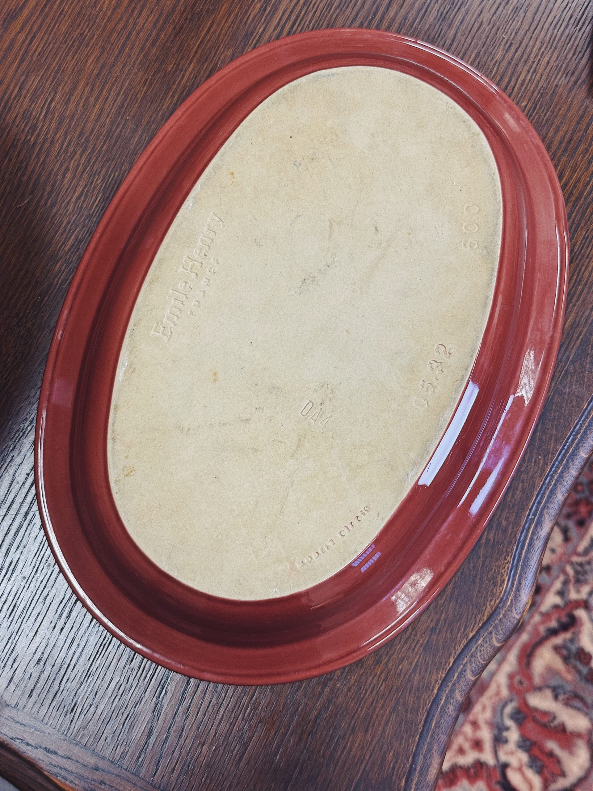 Vintažinis Emile Henry kepimo indas - Image 5