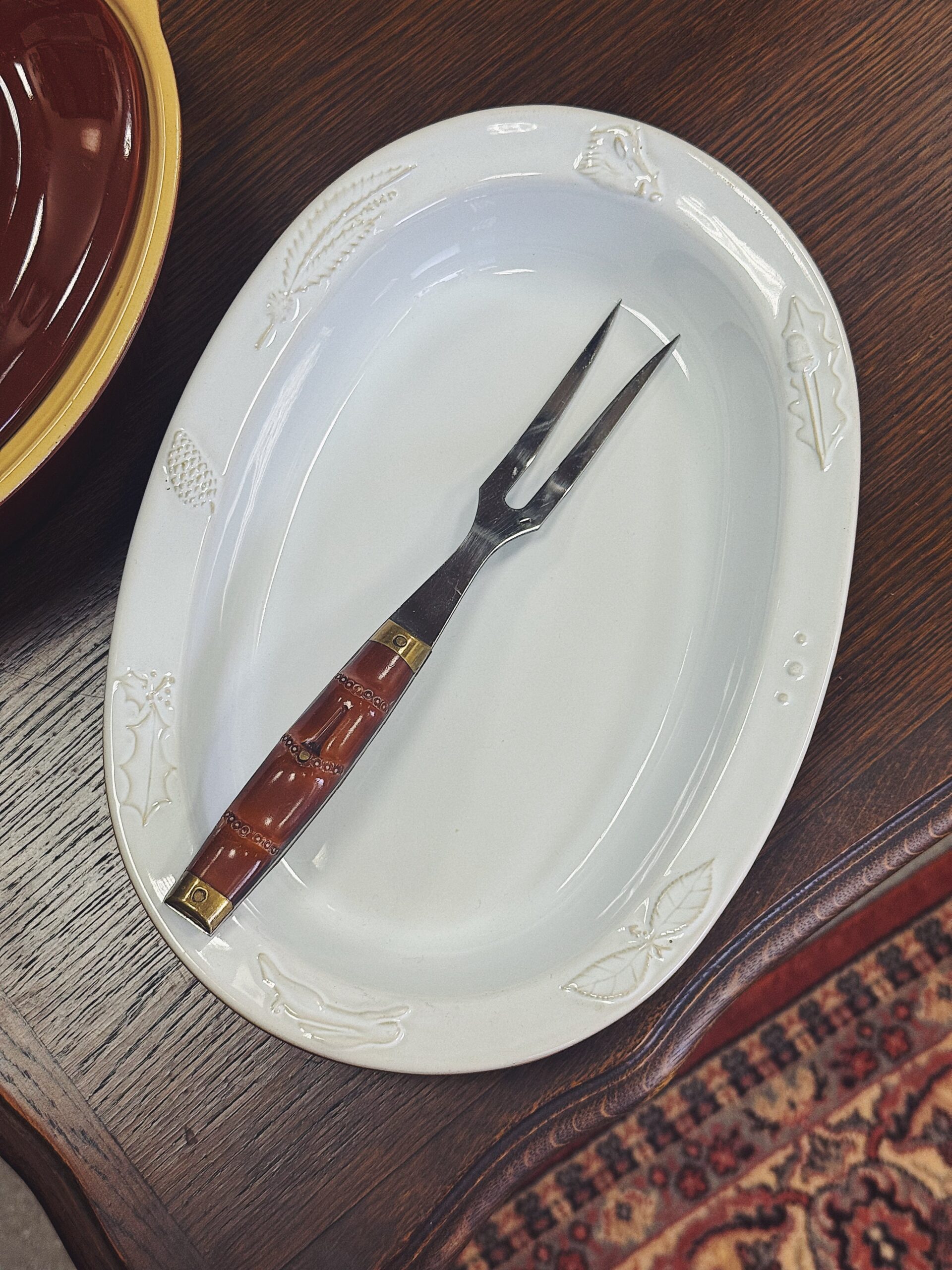 Vintažinis Emile Henry kepimo indas - Image 6