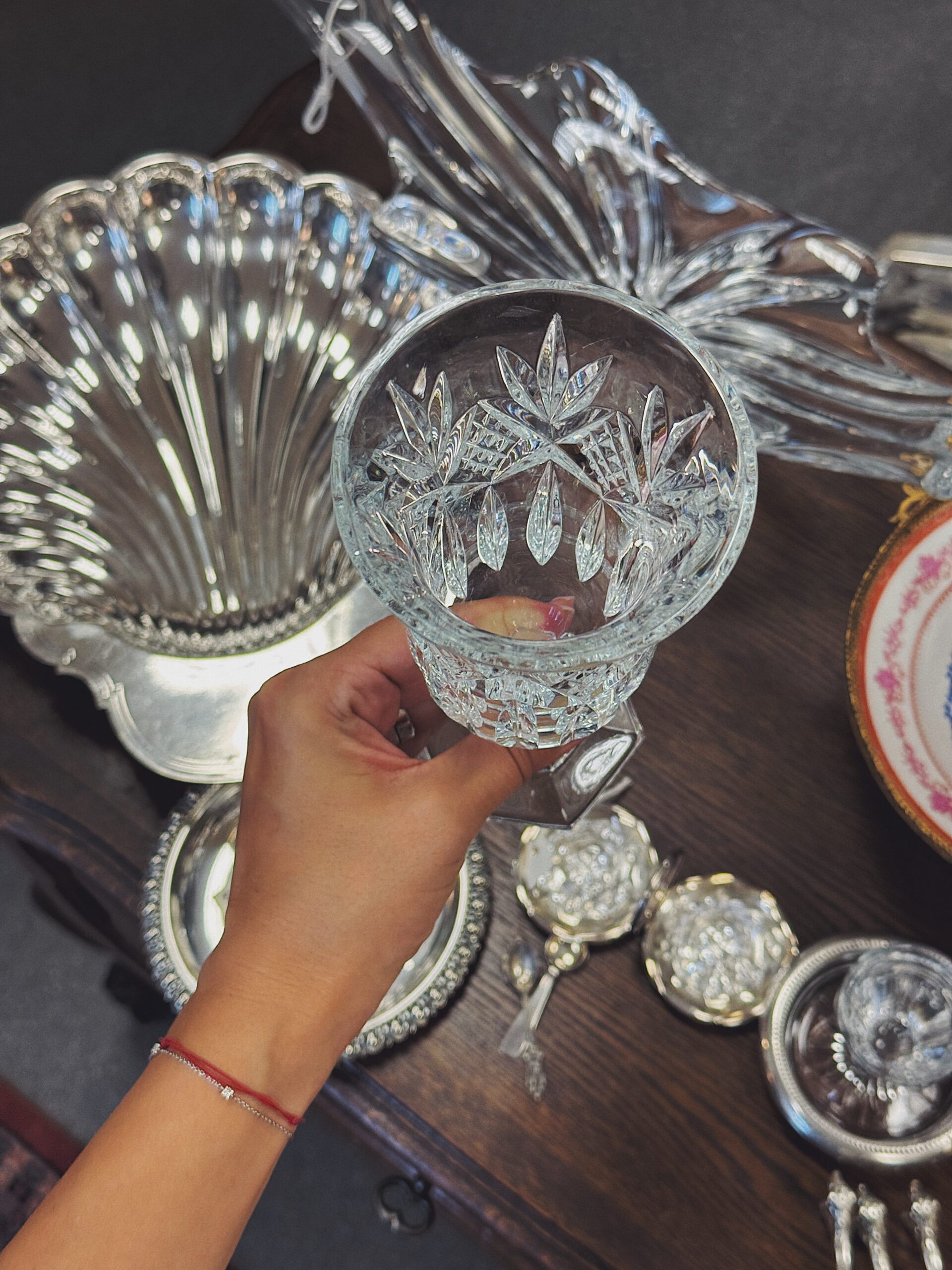 Cristal de Sèvres krištolo vaza - Image 3