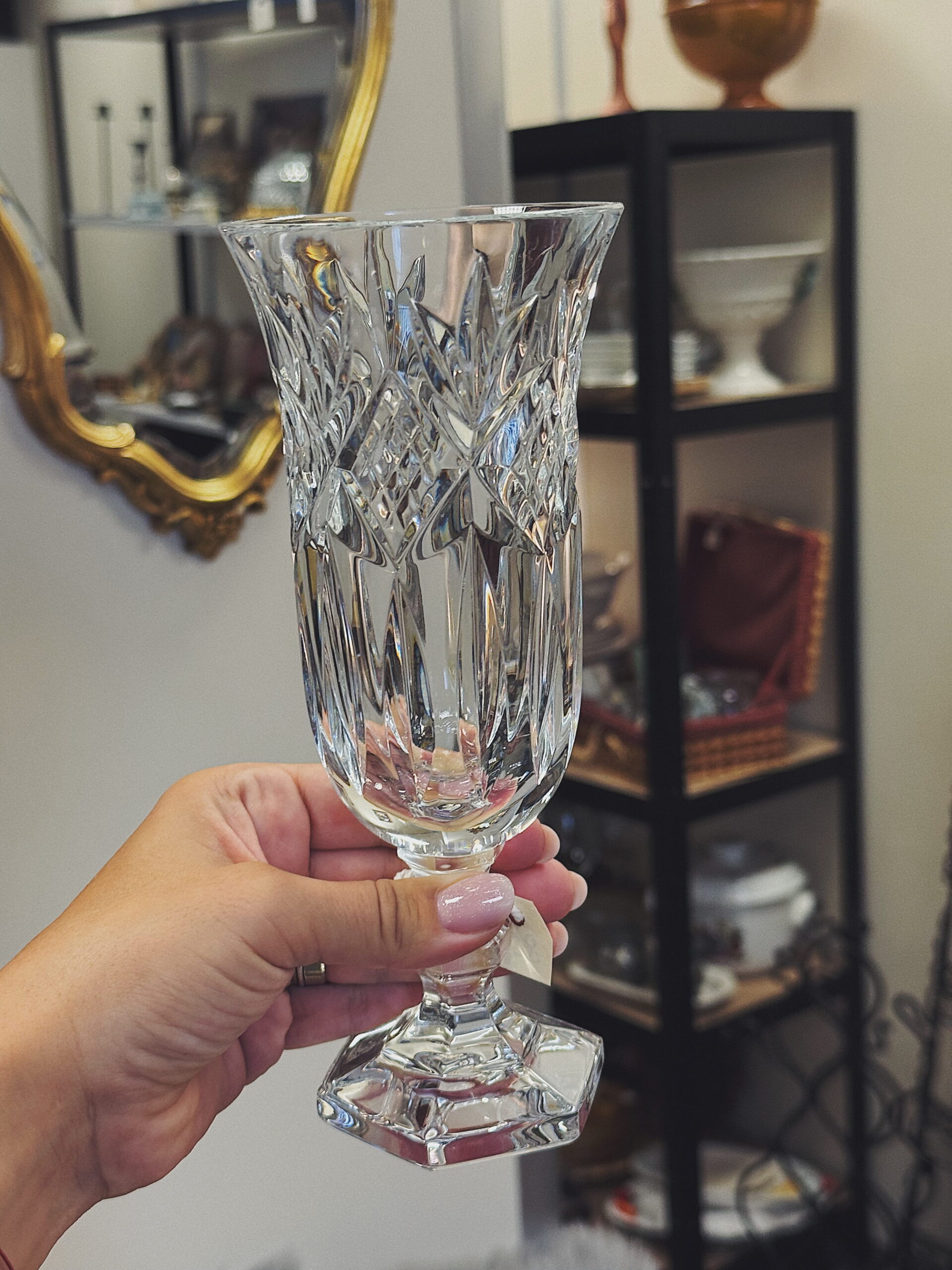 Cristal de Sèvres krištolo vaza - Image 2